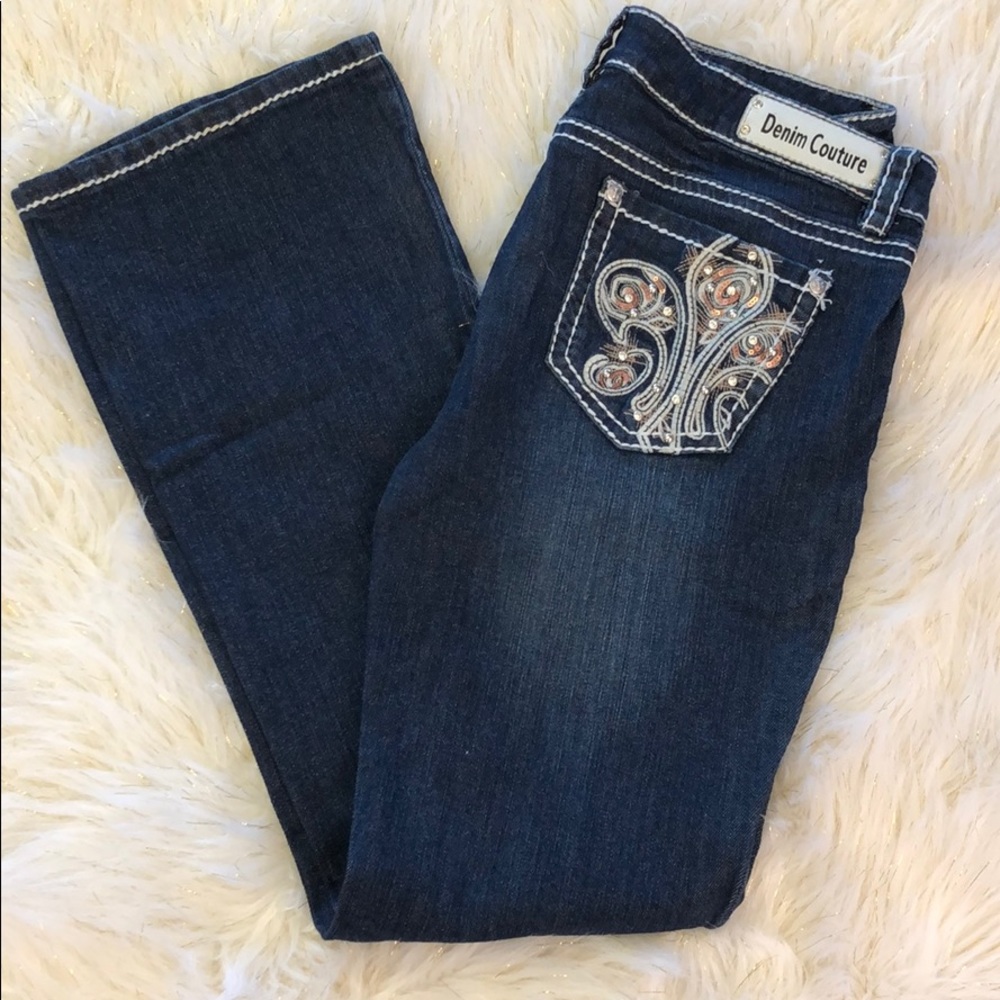 Denim Couture Bootcut Jeans✨